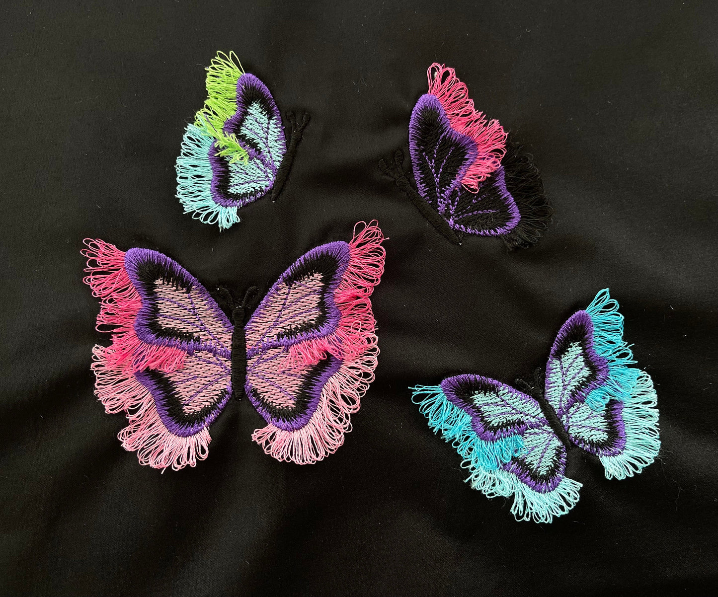 Mini Butterfly with Fringed Wings