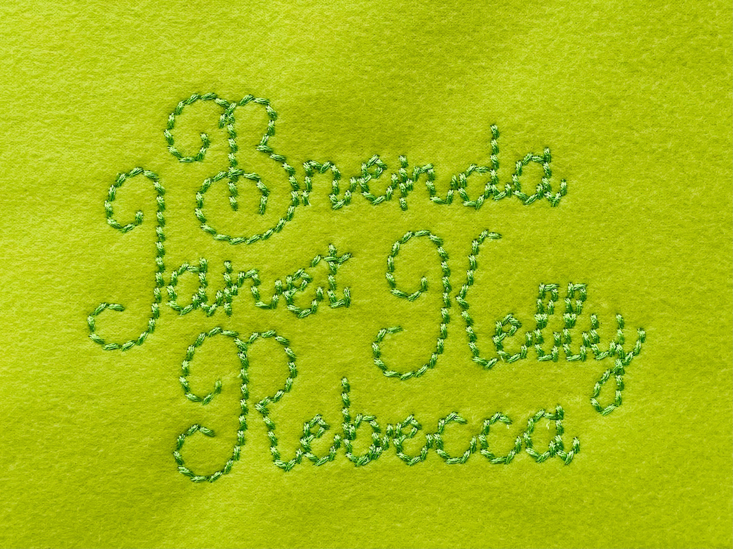 Hand stitch effect FONT back stitch alphabet letters and numbers machine embroidery designs in multiple mini sizes script font kids name