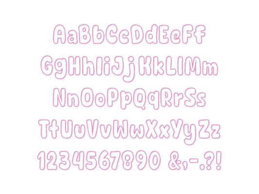 Little Dino applique Font machine embroidery designs monogram wild alphabet letters in multiple sizes from 2.3, up to 5.3 inch, BX included