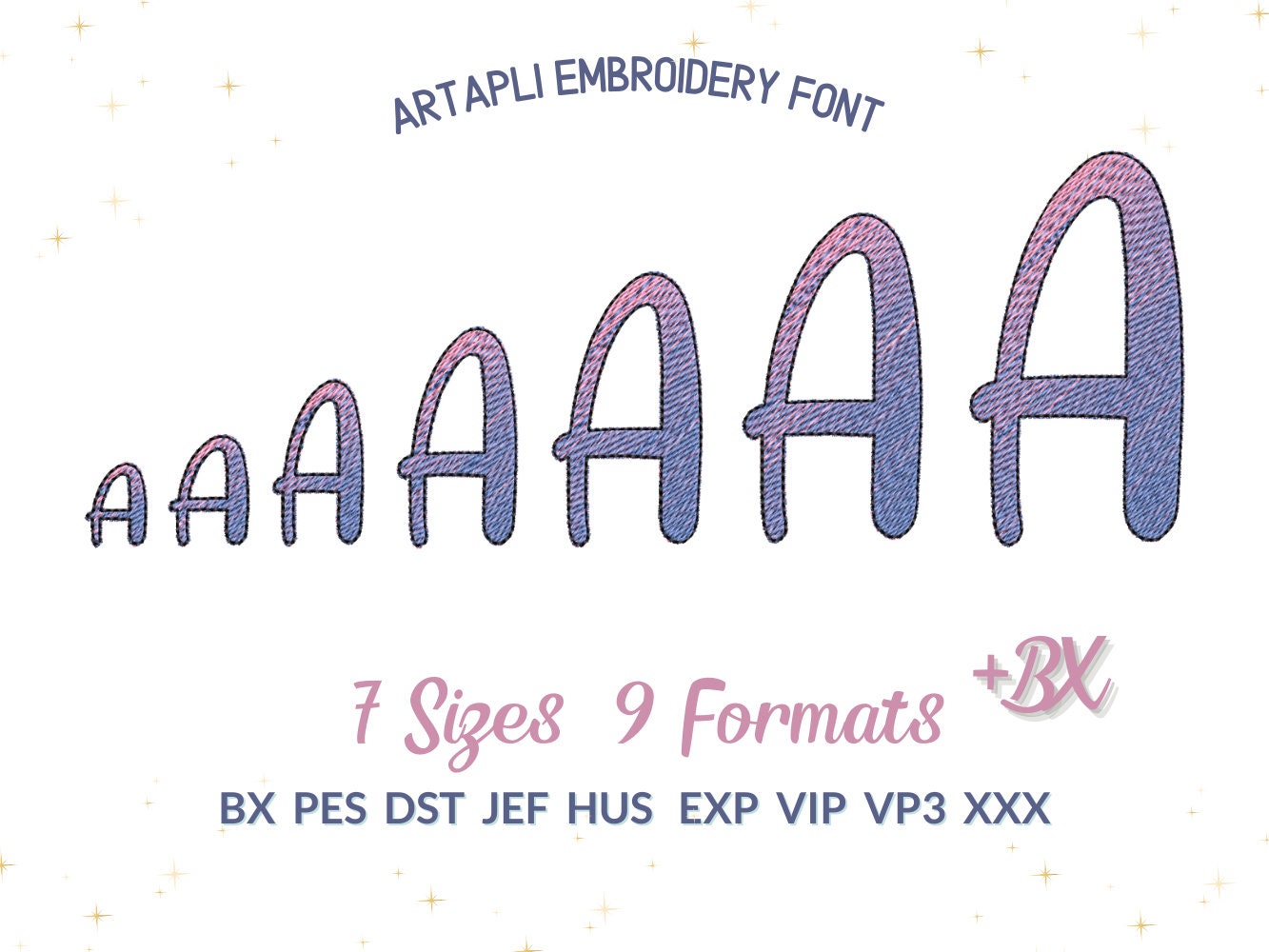 NO special thread! Rainbow Iridescent 2 Color and outline Monogram FONT alphabet kids variegated effect letters machine embroidery designs