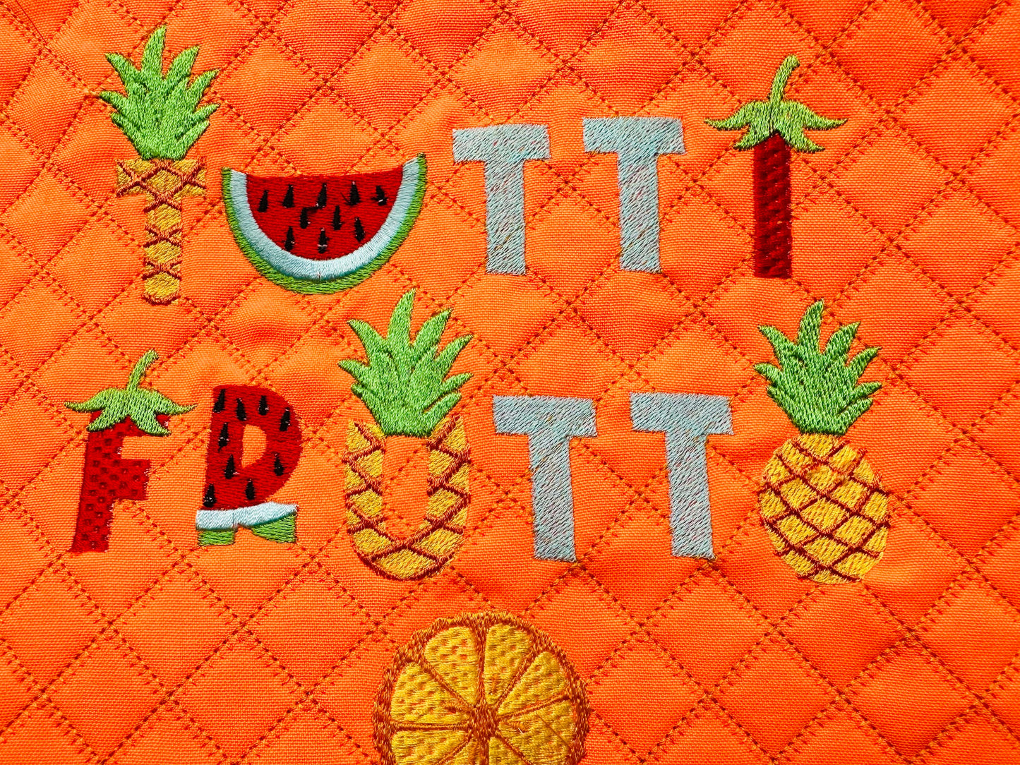 Watermelon Font Tutti Frutti Summer – Berry embroidery design by Artapli