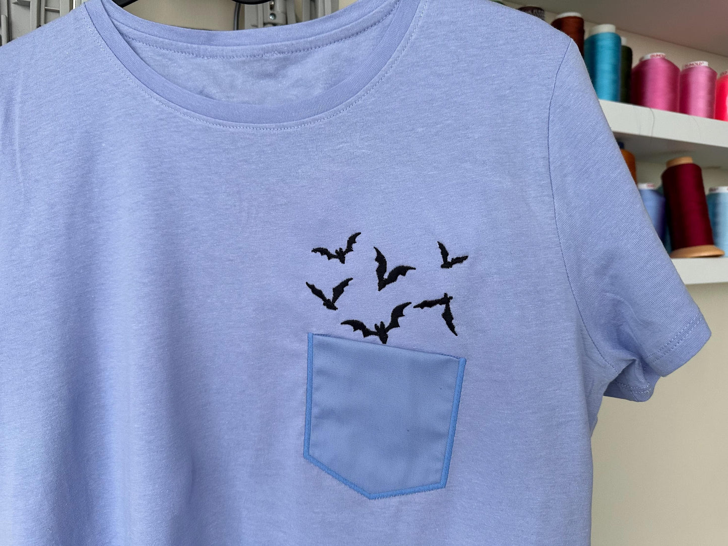 Halloween Pocket flying Bats tiny mini Bat kids outfit Pocket machine embroidery designs in the hoop ITH project awesome genuine Pocket