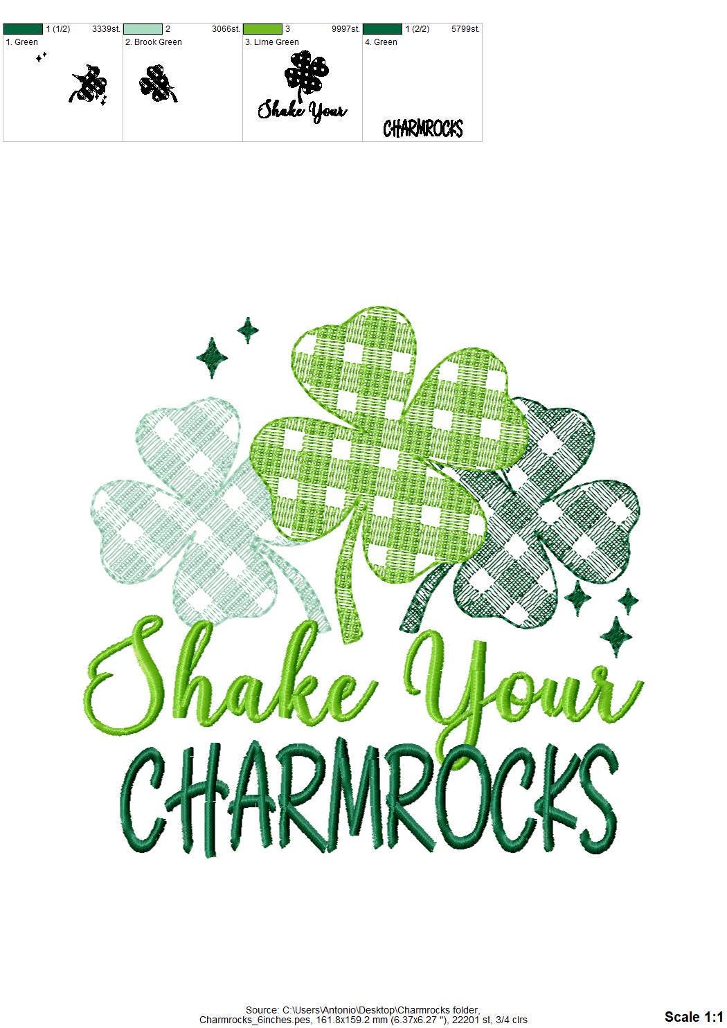 Shake Your Charmrocks Saying