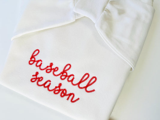 NEW! Baseball stitch FONT sports softball handwritten font script alphabet letters machine embroidery designs multiple sizes 1 up to 3.4 in