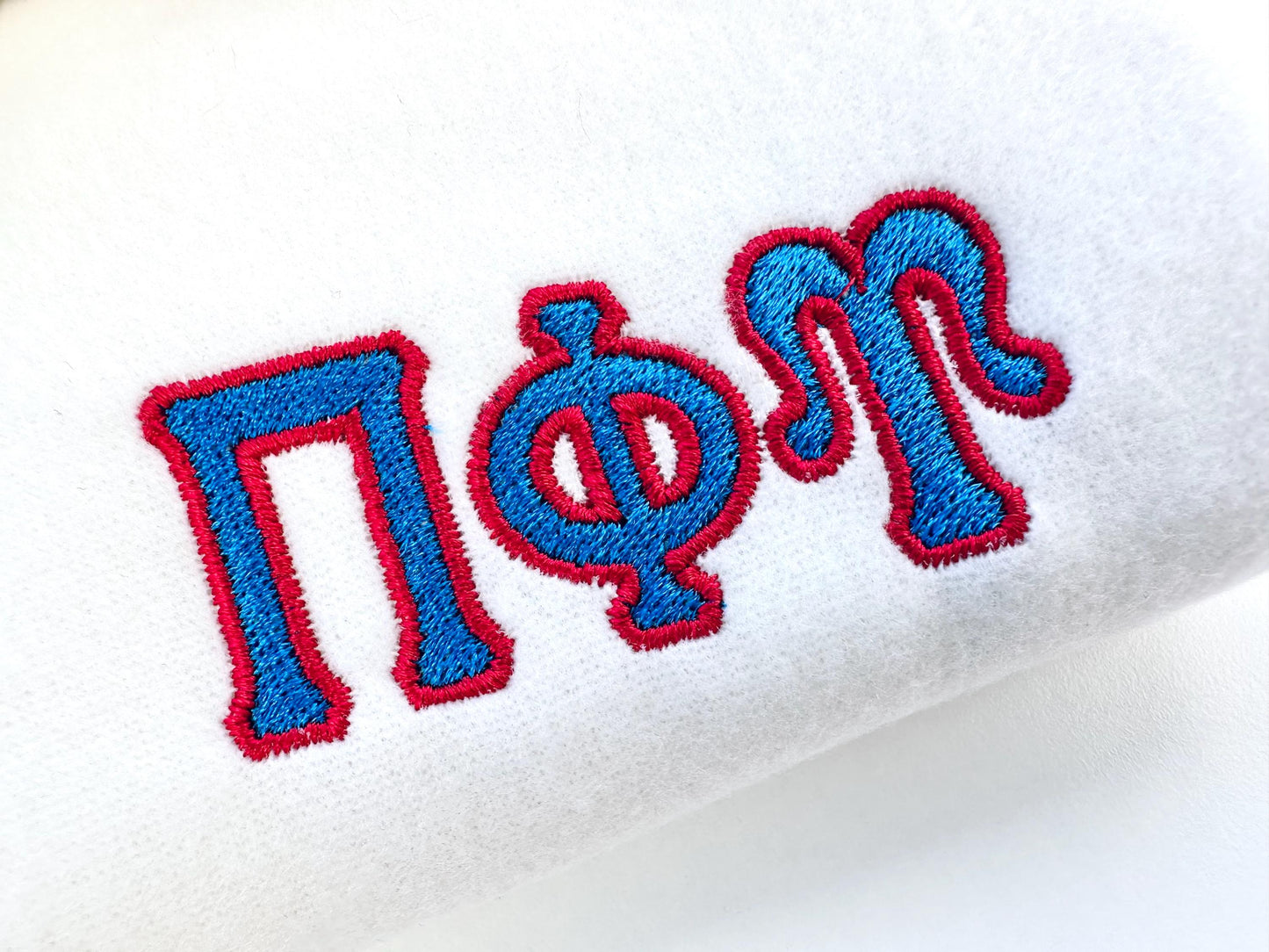 Fill stitch Tall Greek FONT alphabet sororities fraternities monogram fill stitch outline machine embroidery designs