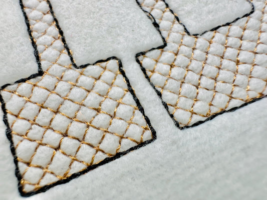 Light stitch diamond quilt Western FONT machine embroidery designs HTV glitter vinyl Alphabet letters and numbers cowboy Monogram, and BX - image 2