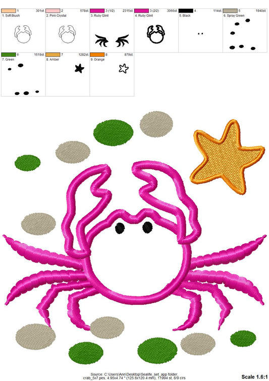 Sea Animals Applique Set - image 2