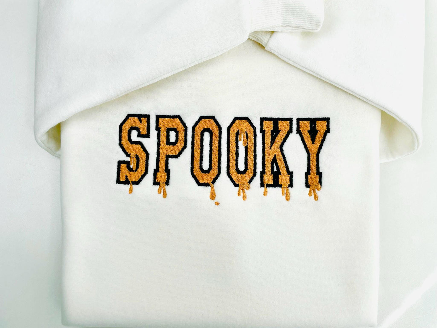Halloween Spooky Melted FONT 2 styles Varsity Collegiate type kids best alphabet monogram machine embroidery designs fill stitch and outline - image 9