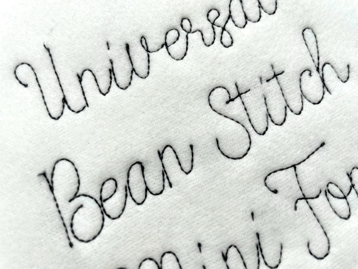 Handwritten Line FONT quick light bean stitch machine embroidery designs script alphabet Monogram letters assorted sizes 1 up to 3 inch, BX - image 9