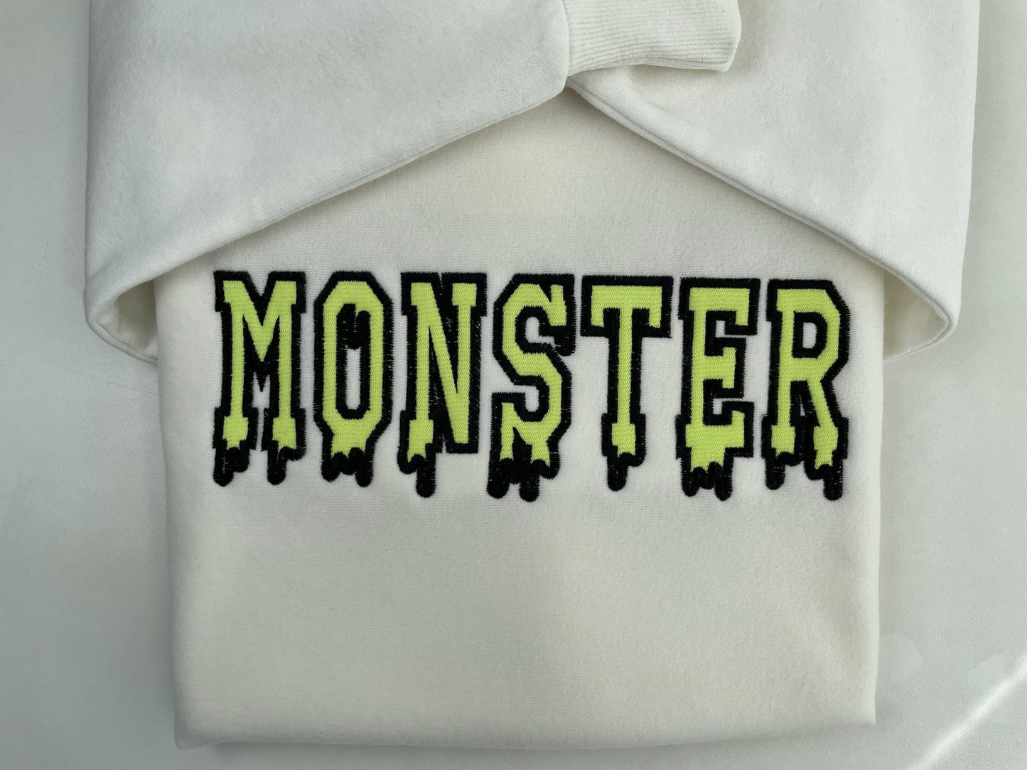 Halloween Spooky Melted FONT Applique Varsity Collegiate Melting Dripping Alphabet Monogram machine embroidery designs sizes 3 up to 6 inch - image 8