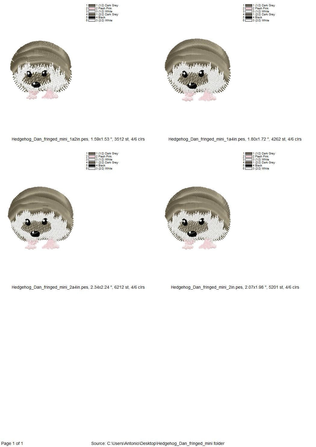 Little Hedgehog Dan Fringed Fluffy Chenille Mini Wild Animal Machine Embroidery Designs Forest Cute Hedgehog Kids Baby Boys Shirt Design - Etsy