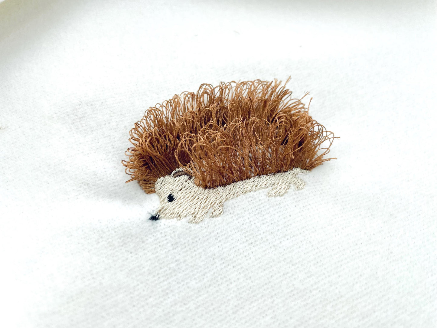 Hedgehog Simon Fringed Fluffy Chenille Mini Wild Animal Boy Machine Embroidery Designs Forest Hedgehog Kids Baby Boys Outfit Shirt Design - Etsy