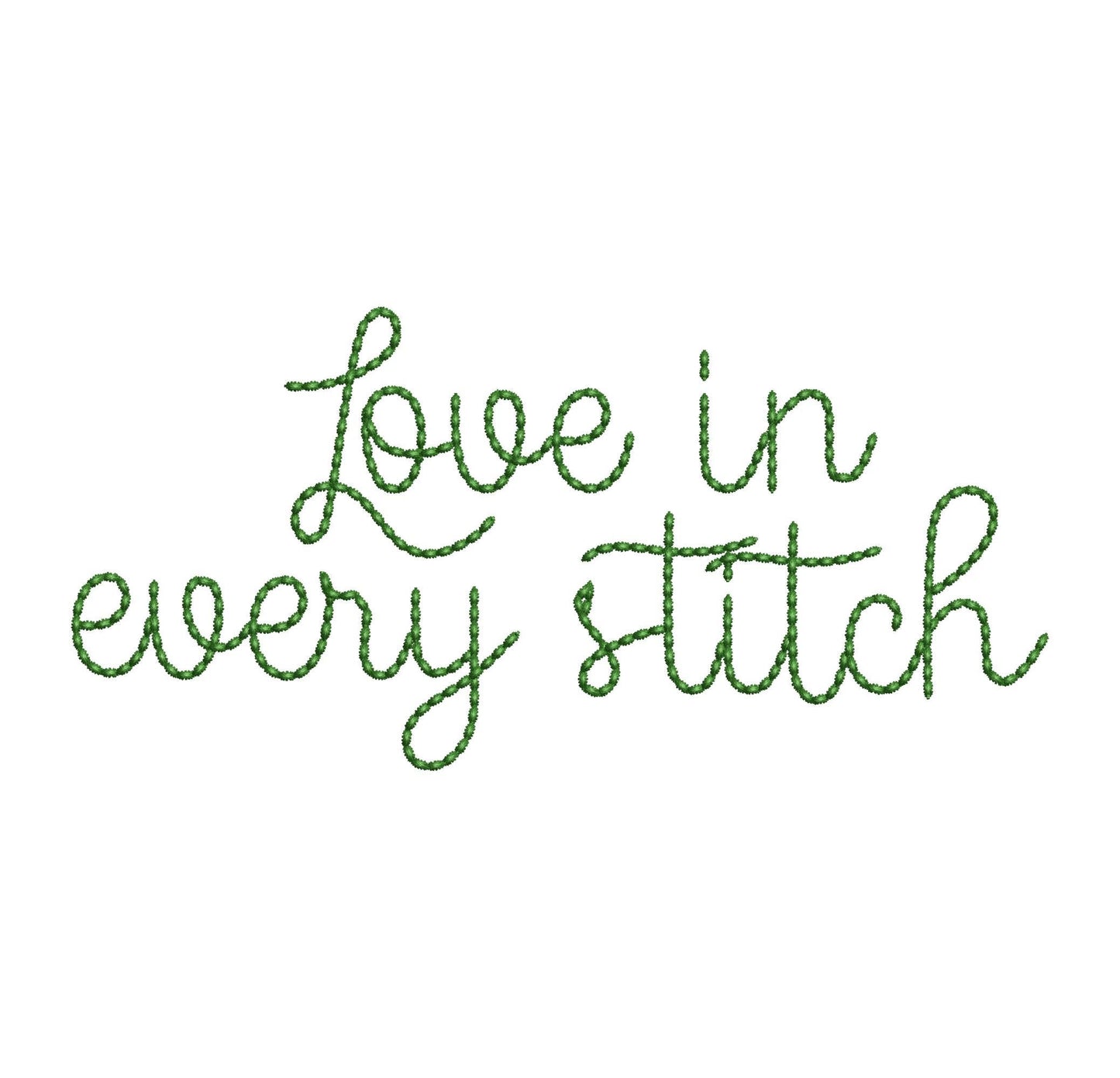 Hand stitch effect FONT Mocha machine embroidery designs handwritten script Alphabet