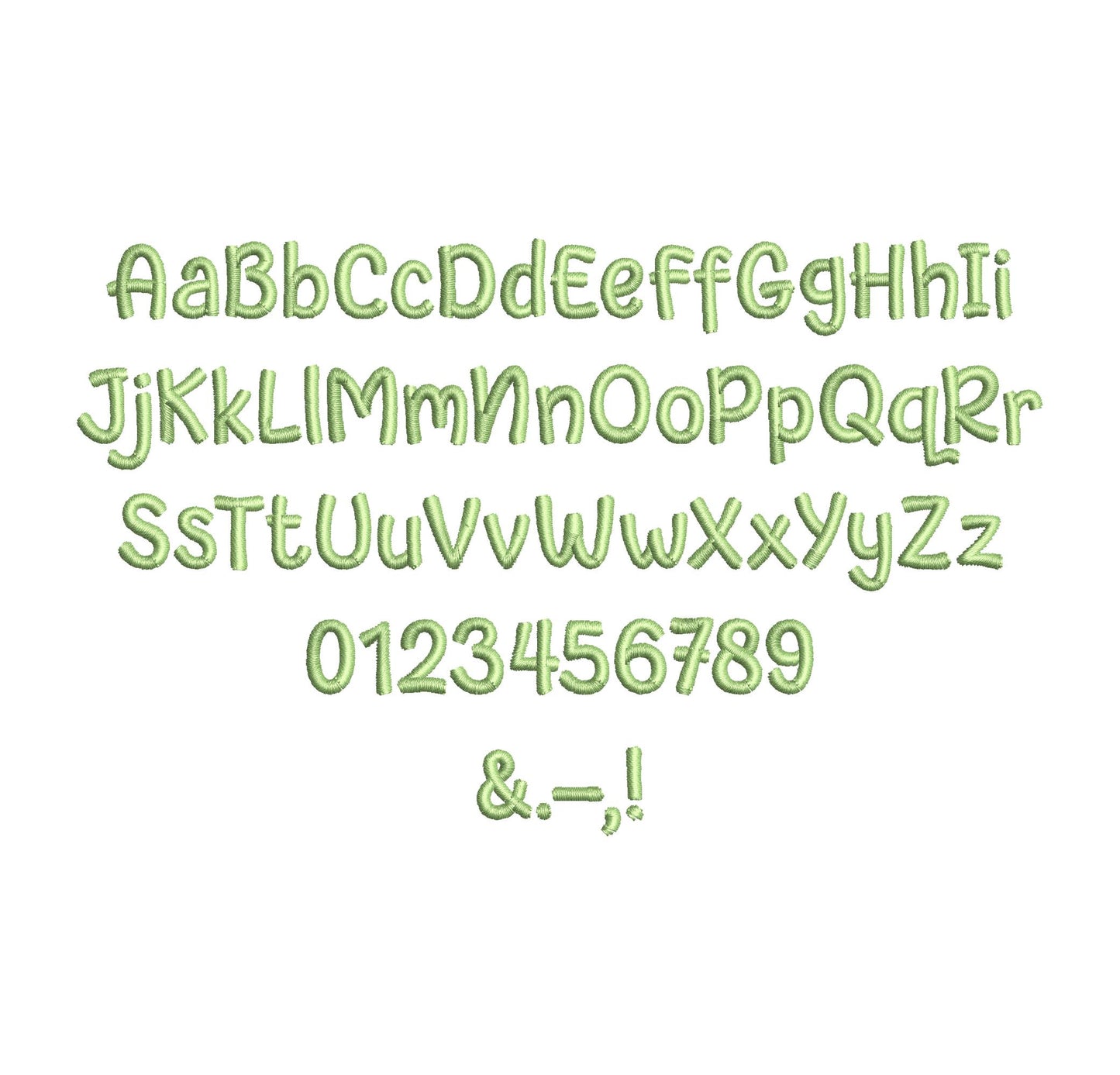 Gingerbread Man Girl SET of 2 types feltie and Mini FONT Christmas Ginger Cookie Ornament