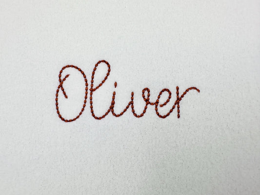 Script FONT Bare Stitch Hand Stitch Effect Alphabet Monogram Machine Embroidery Designs Bean Stitch Letters and Numbers