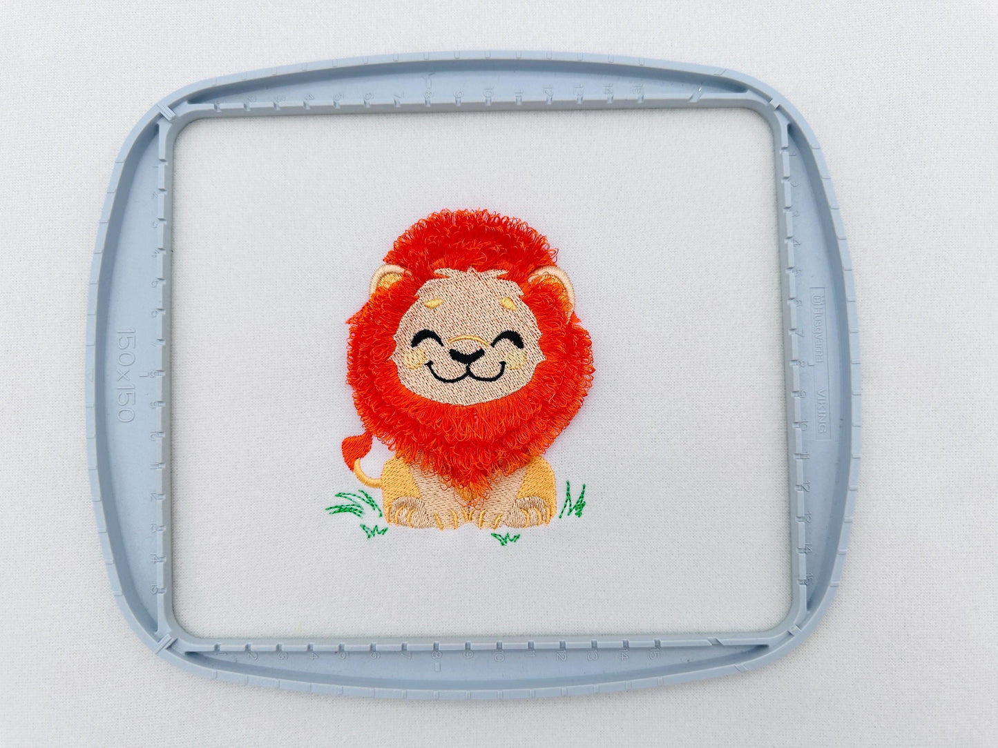 Fringed Fluffy Baby Lion