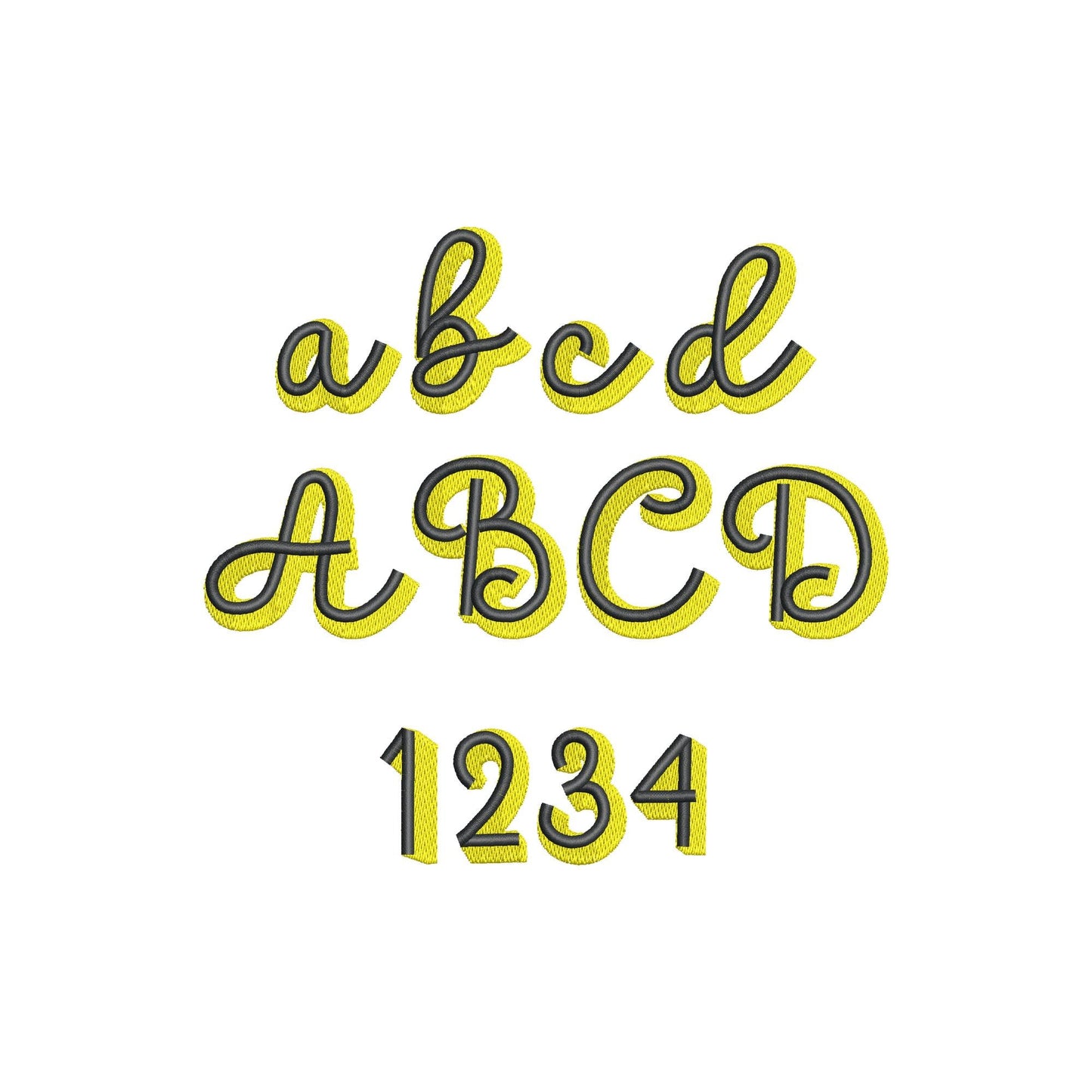 Handwritten Bouncy Shadow Font