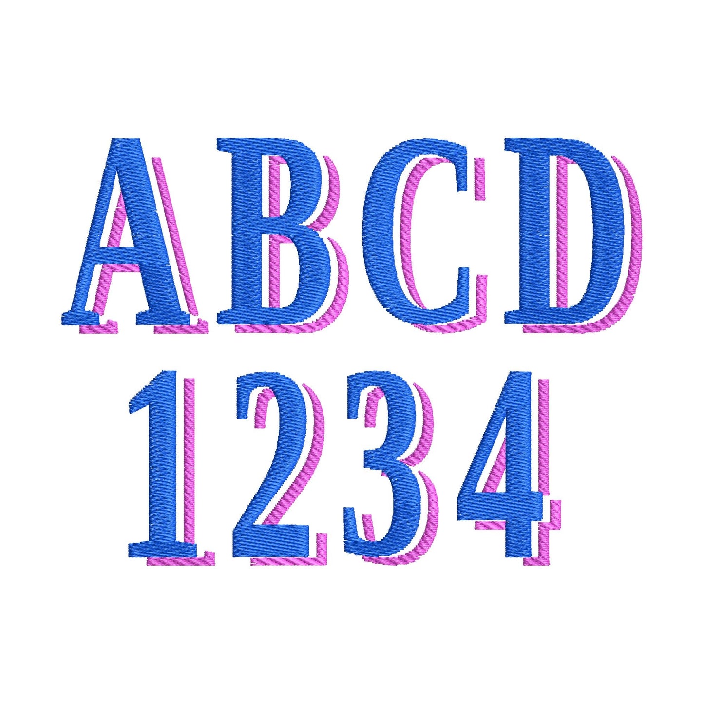 Tiny Shadow Collegiate Font