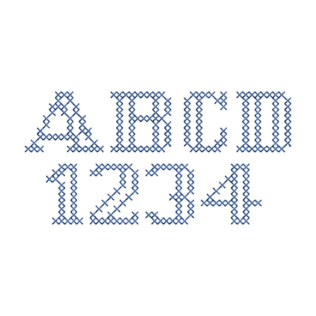Font Authentic a punto croce