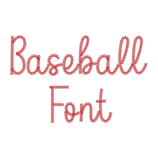Handwritten Baseball Font