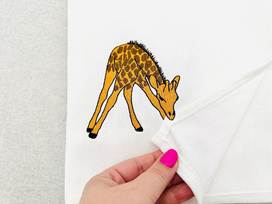 Playing Baby Giraffe