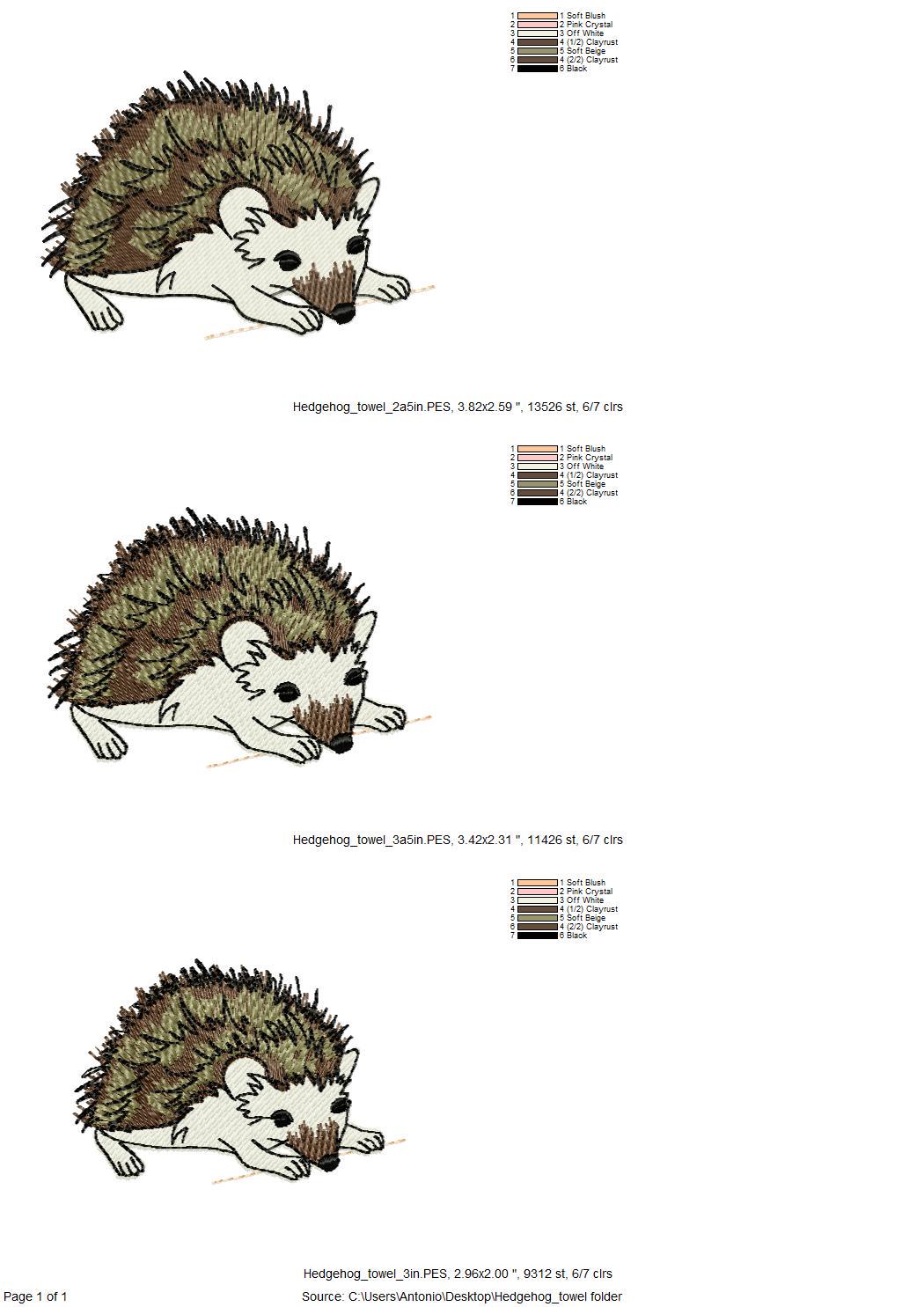 Playing Little Hedgehog