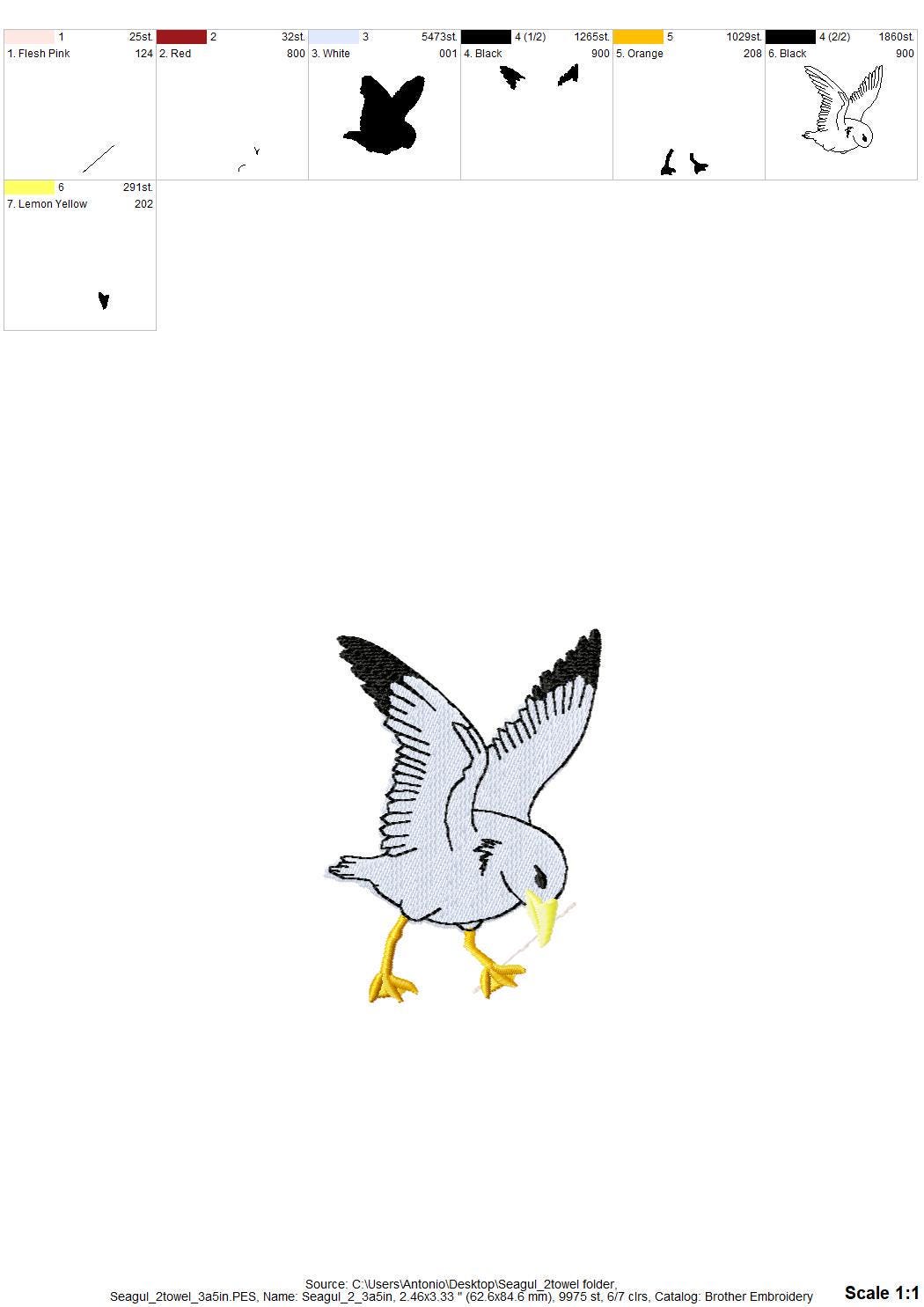 Naughty Flying Seagull