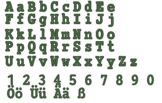 Movie Star Applique and Font – Instant Download | Artapli