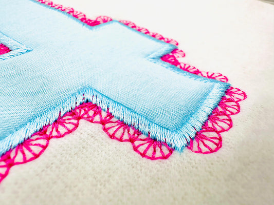 Girly Lace Birthday Numbers