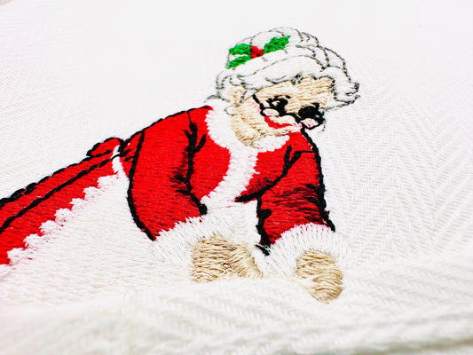 Playing Christmas Mrs Claus Santa