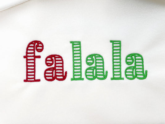 Striped Font Abril Elegant