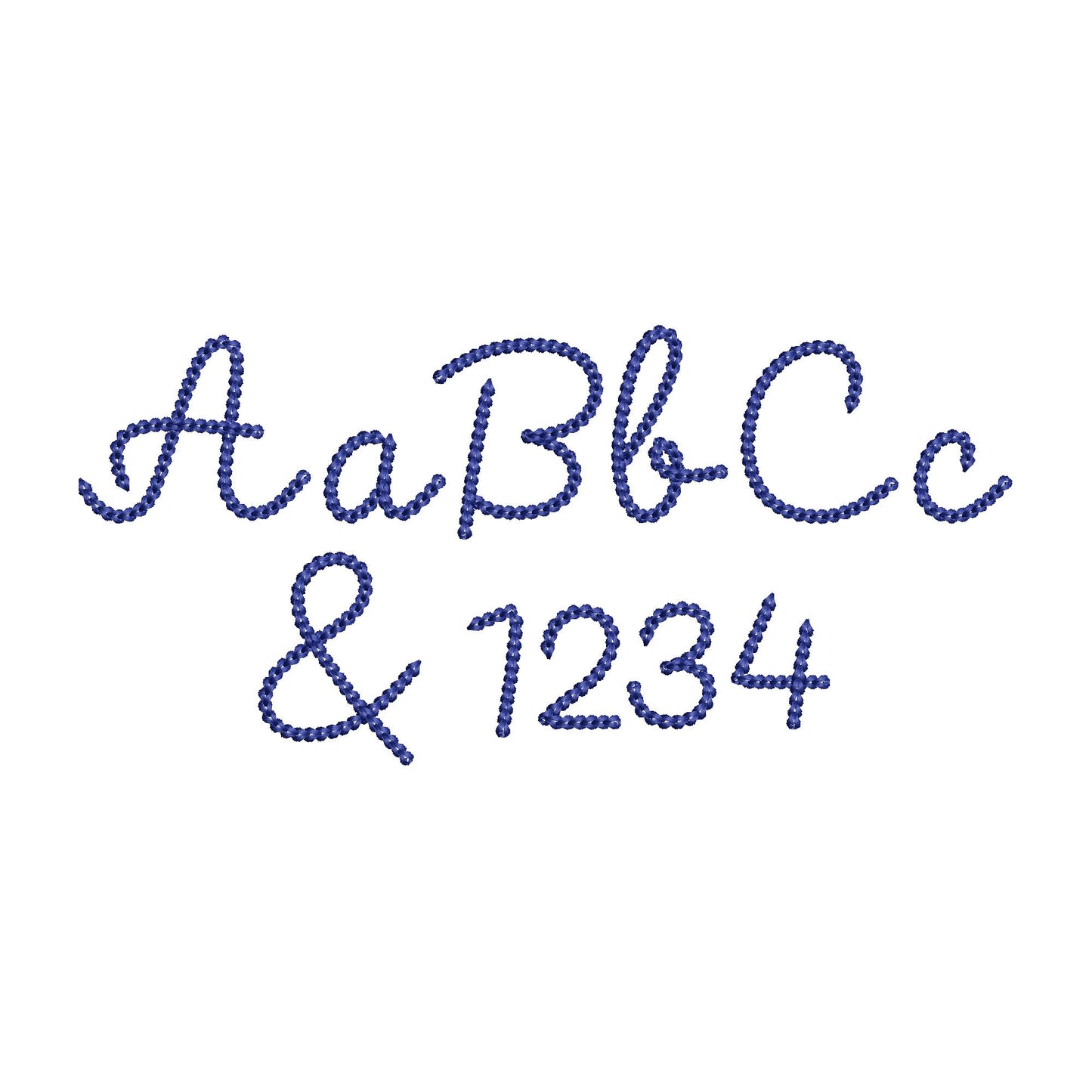 Extra Bold mini Chain Font Paloma