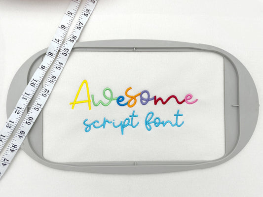 Awesome Script Handwritten Font