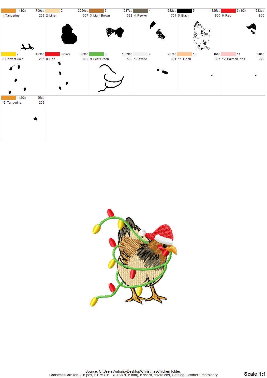 Playing Chicken Christmas Thief