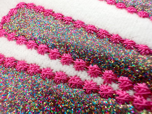 Narrow Pop Font Applique