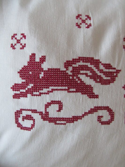 Cross Stitch Mouse Deer Squirrel Bunny Set
