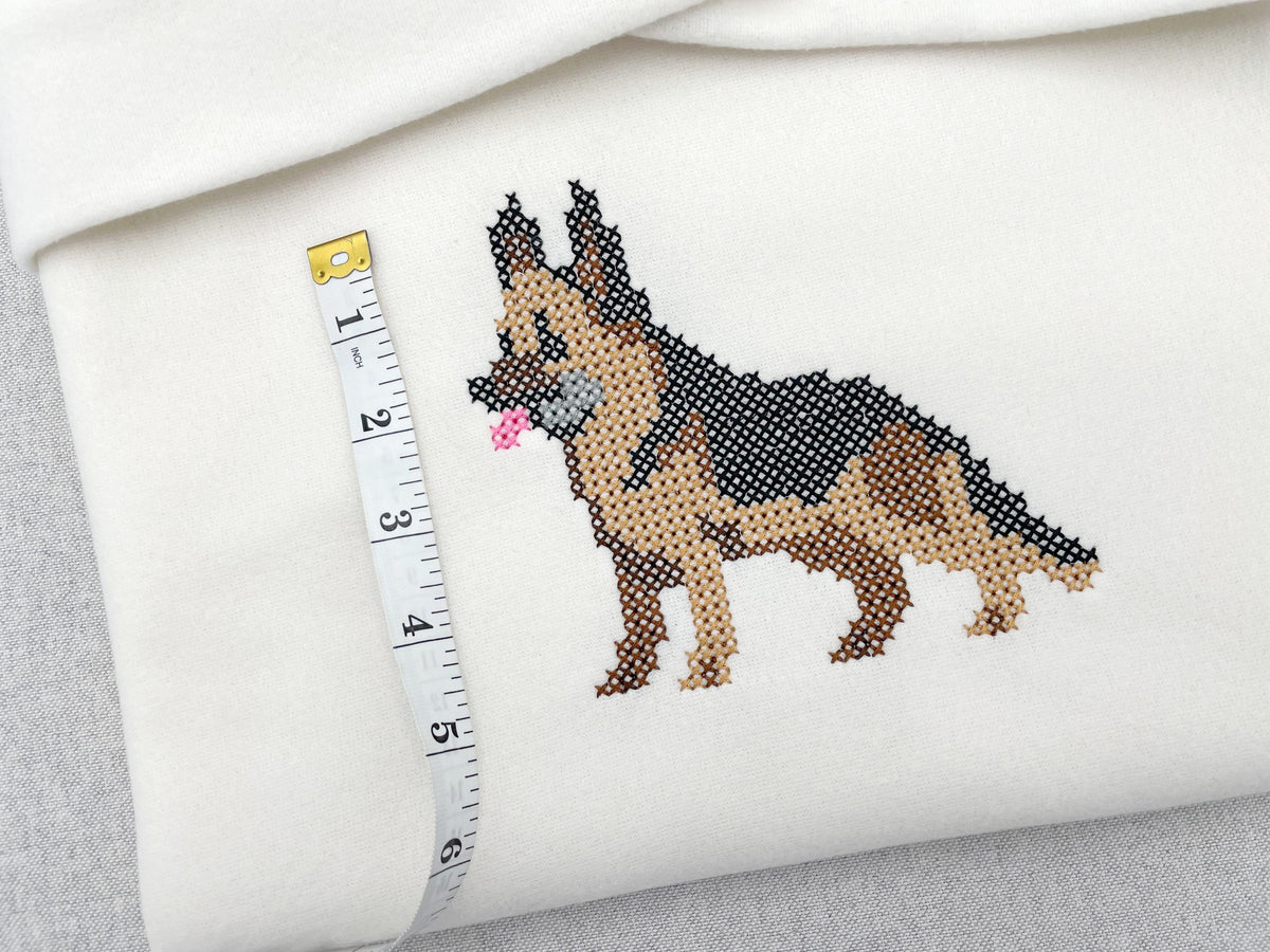 German Shepherd Cross Stitch