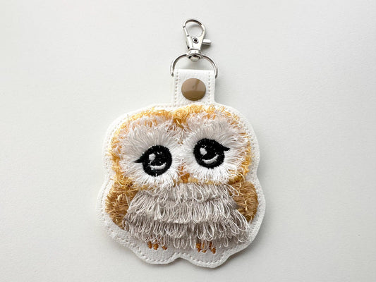 Owl Fringe Embroidery Design