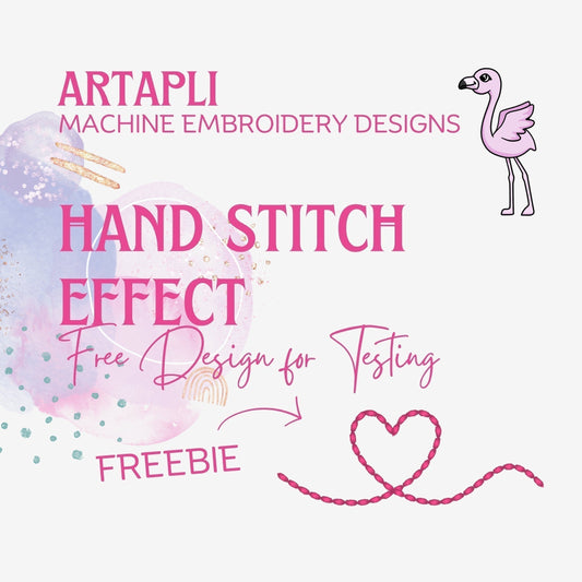 Download your freebie: Hand Stitch Effect