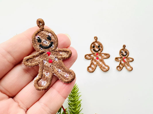 Gingerbread Man In-the-Hoop Embroidery Design