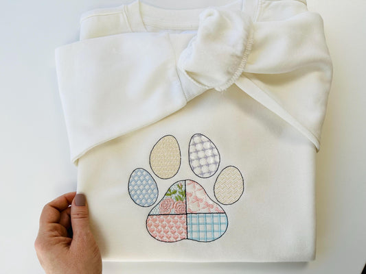 Patchwork Paw In-the-Hoop Embroidery Design