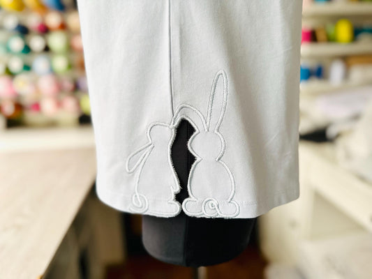 Easter Bunny Appliqué Embroidery Design
