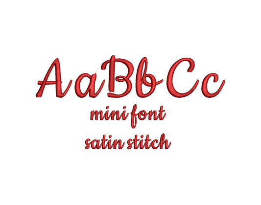 Satin Stitch Handwritten In-the-Hoop Embroidery Design