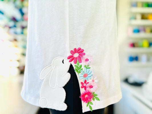 Little Easter Bunny Appliqué Embroidery Design