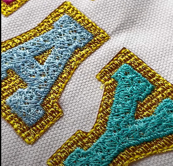 Glitter HTV Alphabets