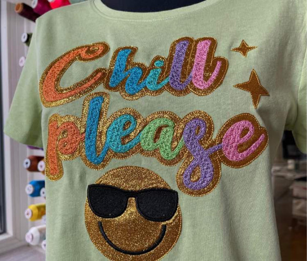 Glitter HTV Alphabets