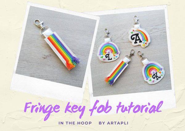 Fringe key fob