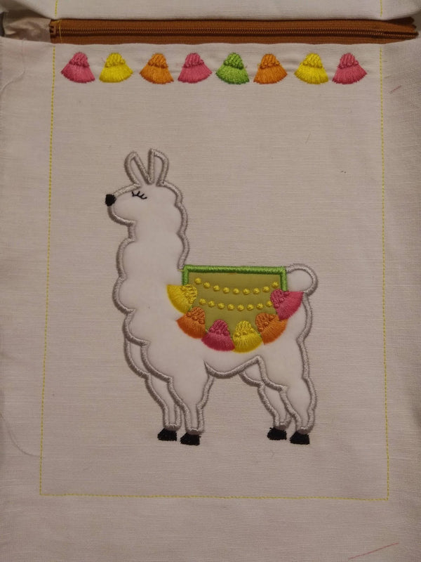Llama Fringed designs