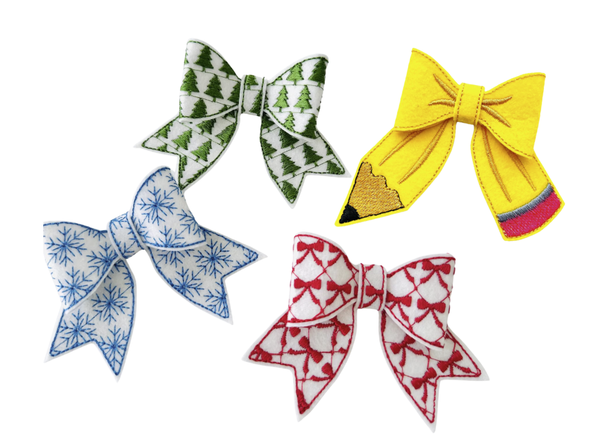 Felt Bow – Folding Instructions