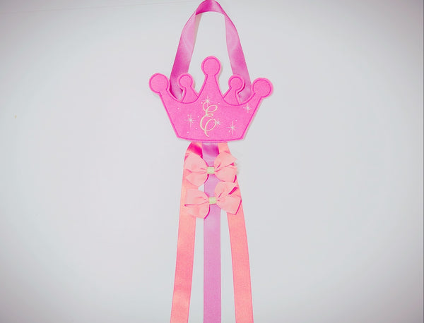 Crown bow holder Felt project